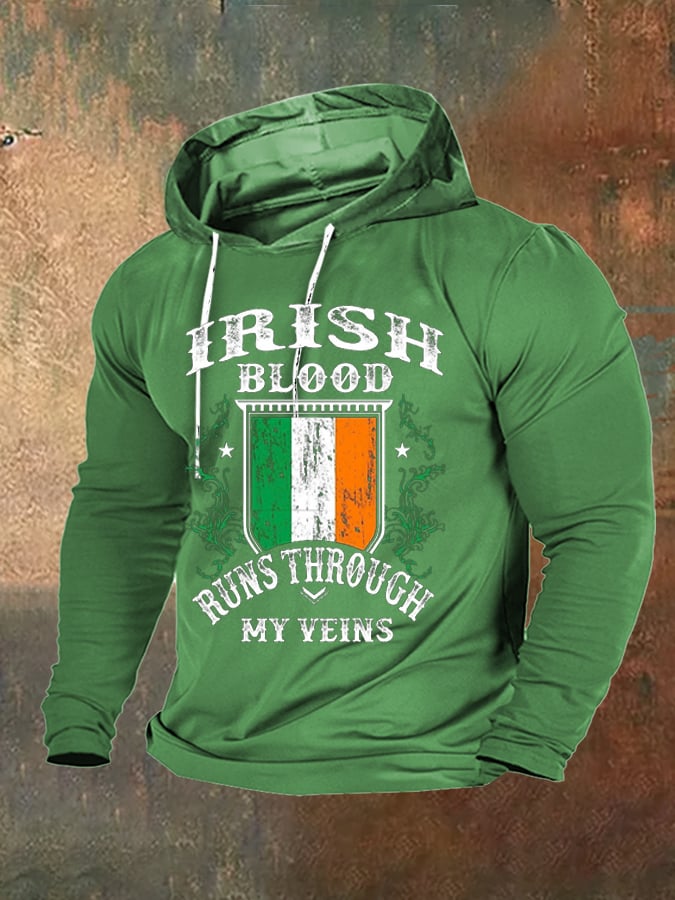 Men's St. Patrick's Day 3D Printed Hoodie