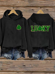 Women's St. Patrick Print Hoodie