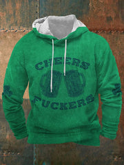 Men's Cheers Fuckers St. Patrick's Day Beer Mug Hoodie