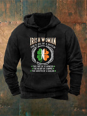 Men's St. Patrick's Day  Printed Hoodie