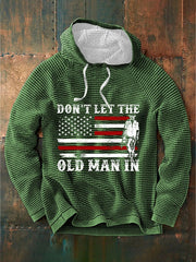 Men's Don't Let The Old Man In Print Casual Hoodie