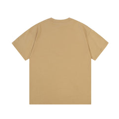 Brown Classic Print T Shirt